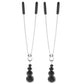 Adjustable Beaded Tweezer Nipple Clips