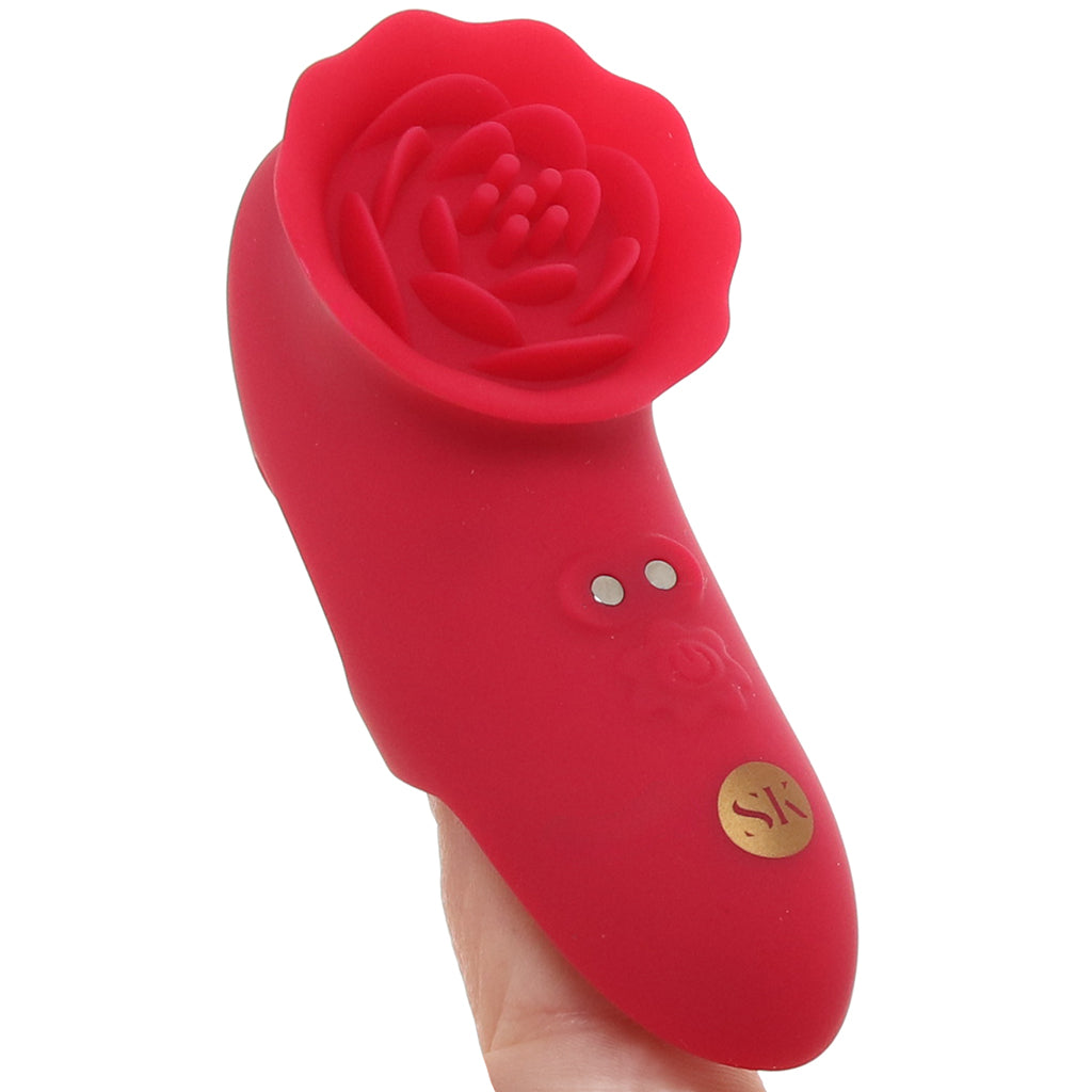 Secret Kisses Playful Petal Finger Vibe  PinkCherry