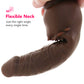 Waterproof Power Stud Cliterrific Vibe in Brown