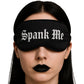Ouch! Printed Satin Spank Me Blindfold