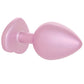 Booty Bling Pink Metal Jewelled Butt Plug in Medium