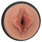 PDX Wet Pussies Super Luscious Lips Stroker in Brown