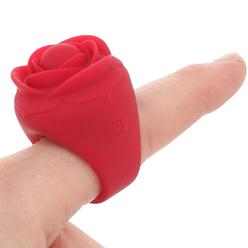 Bloomgasm Rose Ring Finger Vibe – PinkCherry