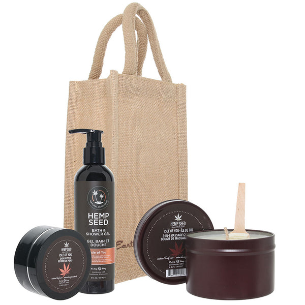 Hemp Seed Shower & Spa Gift Set in Isle of You – PinkCherry
