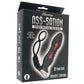 Ass-Sation Thrusting Power Plug with Dual Ring in Black