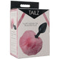 Tailz Fluffy Bunny Tail Silicone Plug in Pink