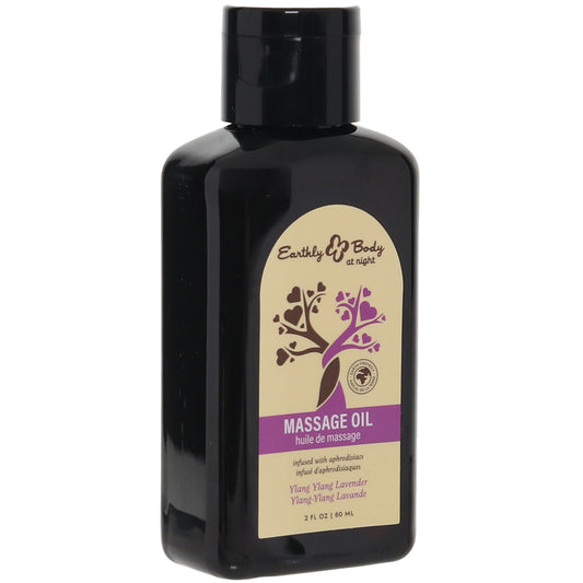 At Night Massage Oil 2oz/60ml in Ylang-Ylang Lavender