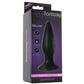 Small Rechargeable Anal Plug in Black