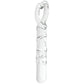 Clarity Hera's Caress Playful Passion Glass Dildo