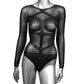 Radiance Long Sleeve Black Body Suit
