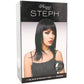 Steph Straight Wig with Bangs in Black