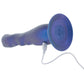 Aurora Liquid Silicone Ripply Vibrating Dildo