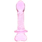 Icicles No. 82 Glass Dildo in Pink