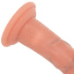 RealRock 6 Inch Dual Density Vibrating Dildo in Light