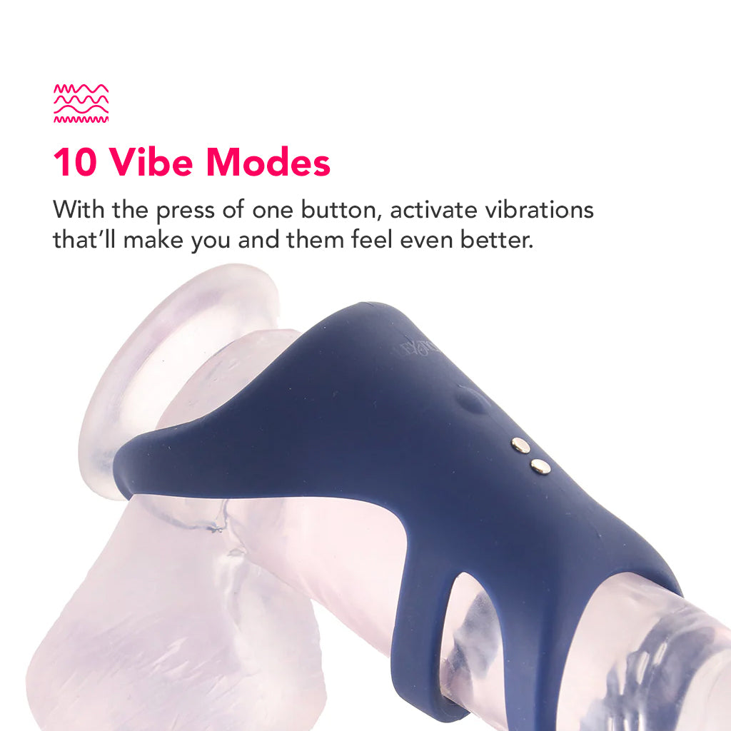 Viceroy Rechargeable Triple Cock Cage PinkCherry Viceroy Rechargeable Triple Cock Cage PinkCherry