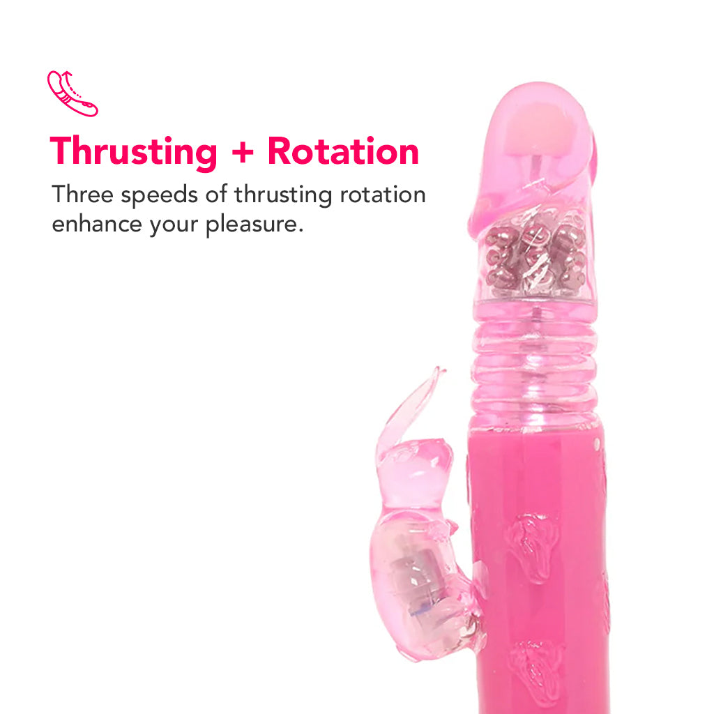 PinkCherry Thrusting Bunny Vibe PinkCherry PinkCherry Thrusting Bunny Vibe PinkCherry