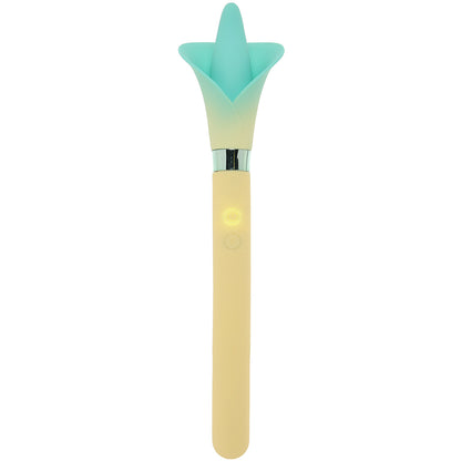Vala Fiercely Powerful Silicone Flower Vibe in Yellow