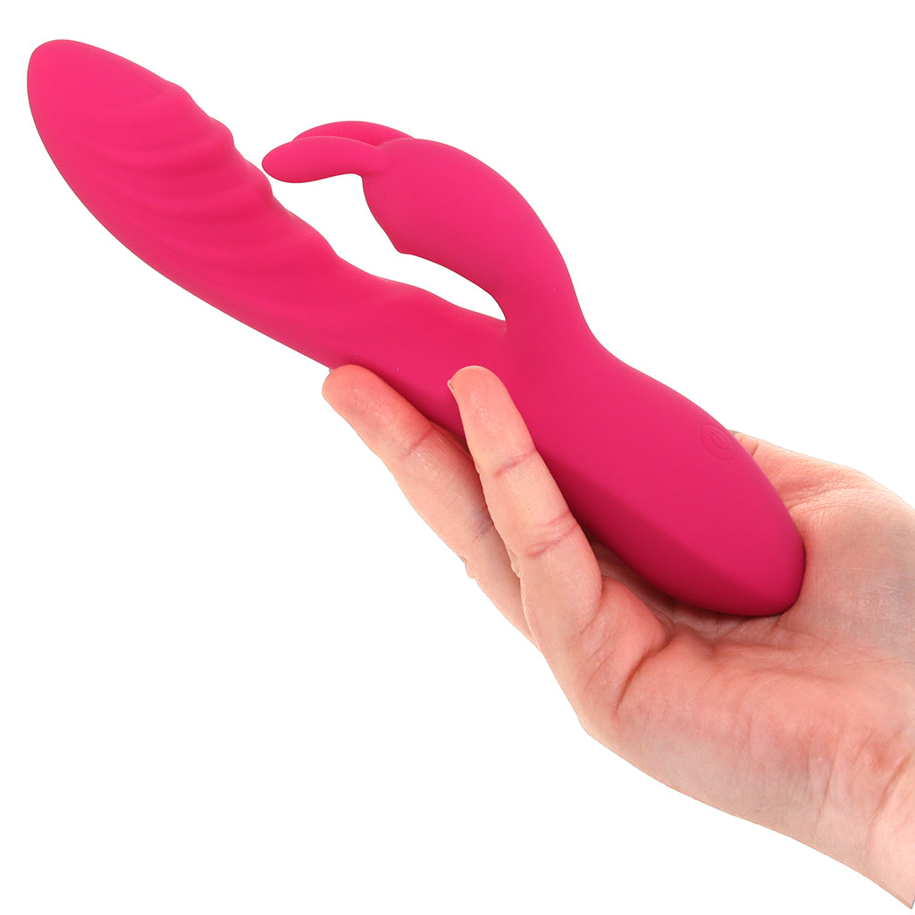 Sexy Things Wild Lust Ribbed Rabbit Vibe PinkCherry Sexy Things Wild Lust Ribbed Rabbit Vibe PinkCherry