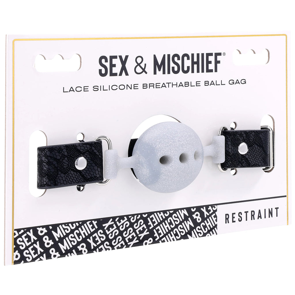 BALLGAG GRAPEVINE 会報89〜108 Sex & Mischief Lace Silicone Breathable Ball Gag – PinkCherry