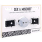 Sex & Mischief Lace Silicone Breathable Ball Gag