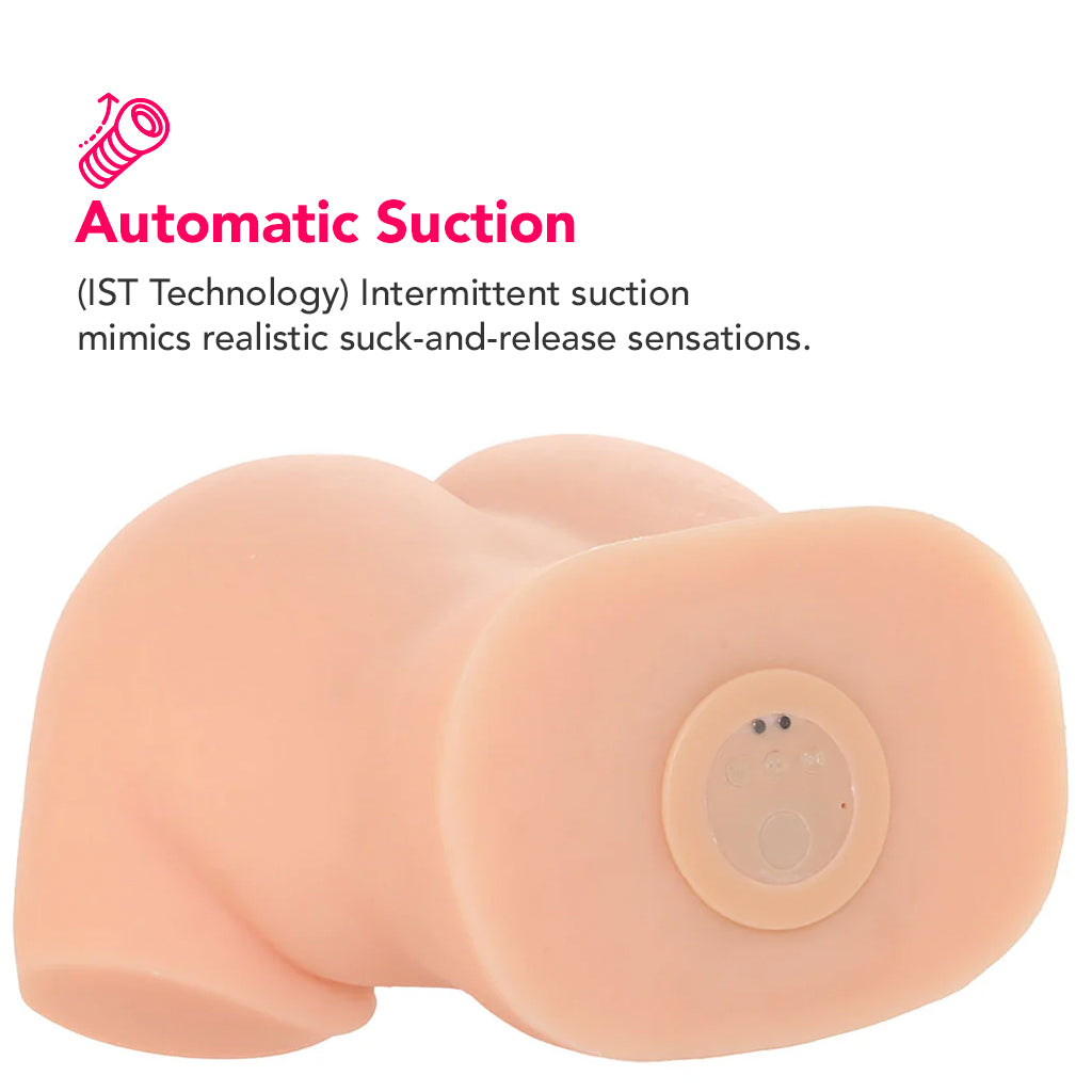 PDX Elite Back That Ass Up Suction Masturbator in Light PinkCherry PDX Elite Back That Ass Up Suction Masturbator in Light PinkCherry