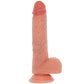 RealRock 7 Inch Dual Density Ballsy Thrusting Dildo