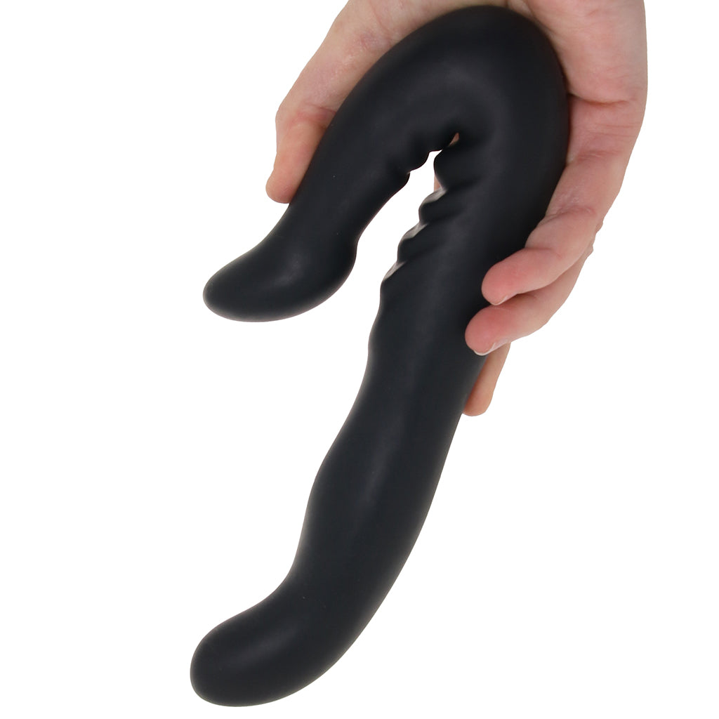 Fetish Fantasy Elite 8 Inch Strapless Strap-On in Black PinkCherry Fetish Fantasy Elite 8 Inch Strapless Strap-On in Black PinkCherry