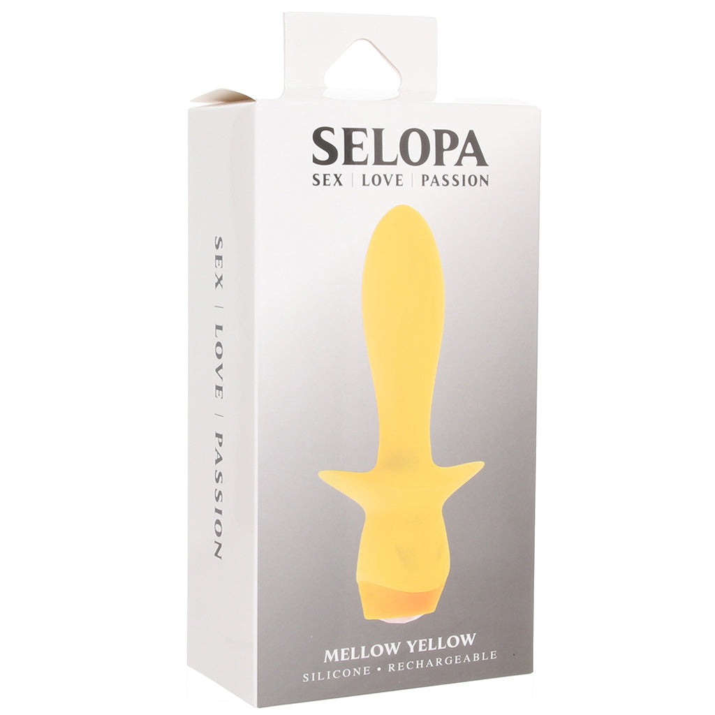 Selopa Mellow Yellow Vibrating Plug PinkCherry Selopa Mellow Yellow Vibrating Plug PinkCherry
