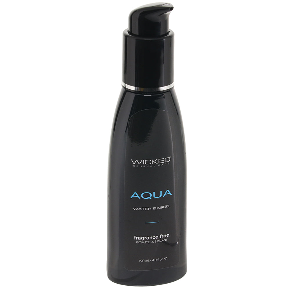 Aqua Fragrance Free Water Based Lube 4oz/120ml