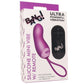 Bang! Silicone Mini Vibe with Remote in Purple