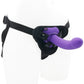 b-Vibe Vibrating Curved Strap-On Set
