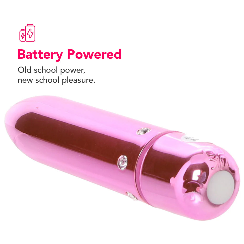 Crystal High Intensity Bullet Vibe in Pink PinkCherry Crystal High Intensity Bullet Vibe in Pink PinkCherry