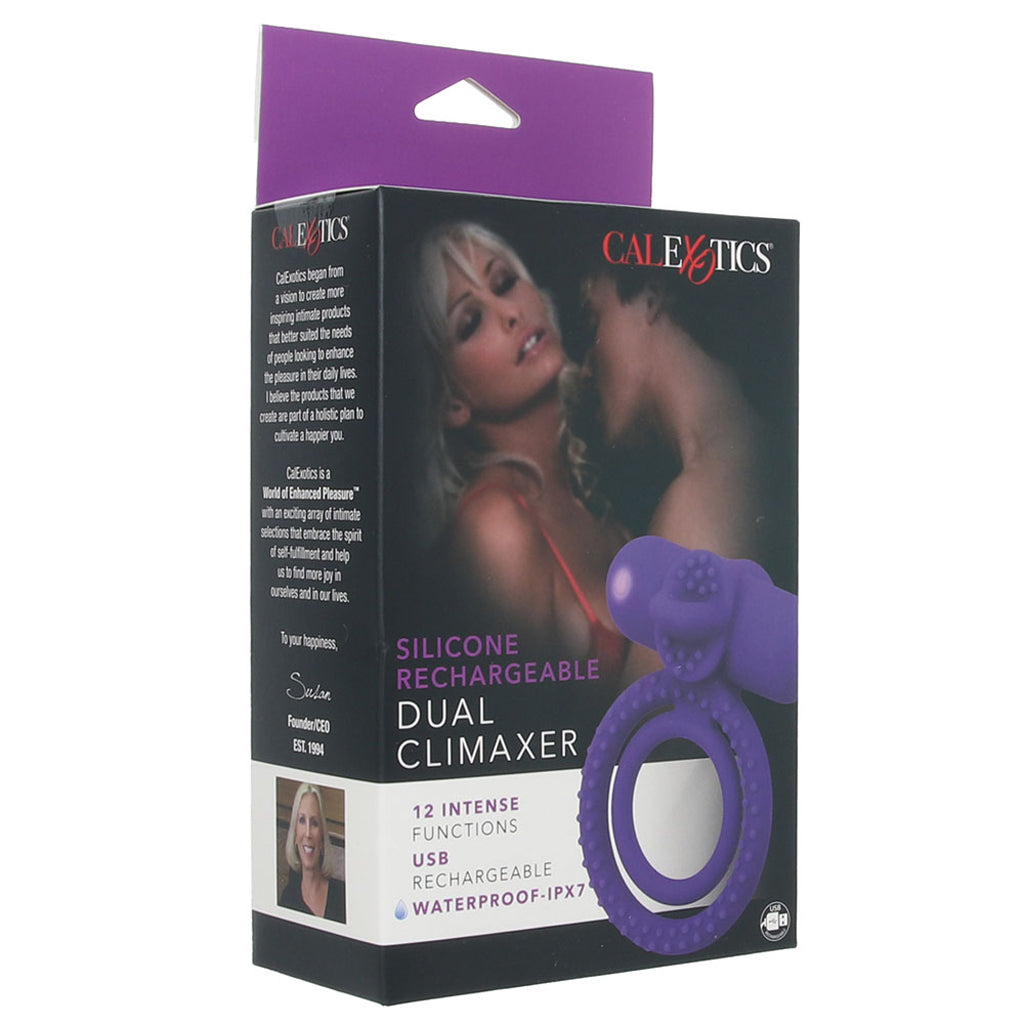 Dual Climaxer Vibrating Ring PinkCherry Dual Climaxer Vibrating Ring PinkCherry