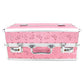 Simple and True Lockable Large Vibrator Case in Pink