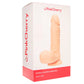 PinkCherry 7 Inch Light Silicone Ballsy Dildo
