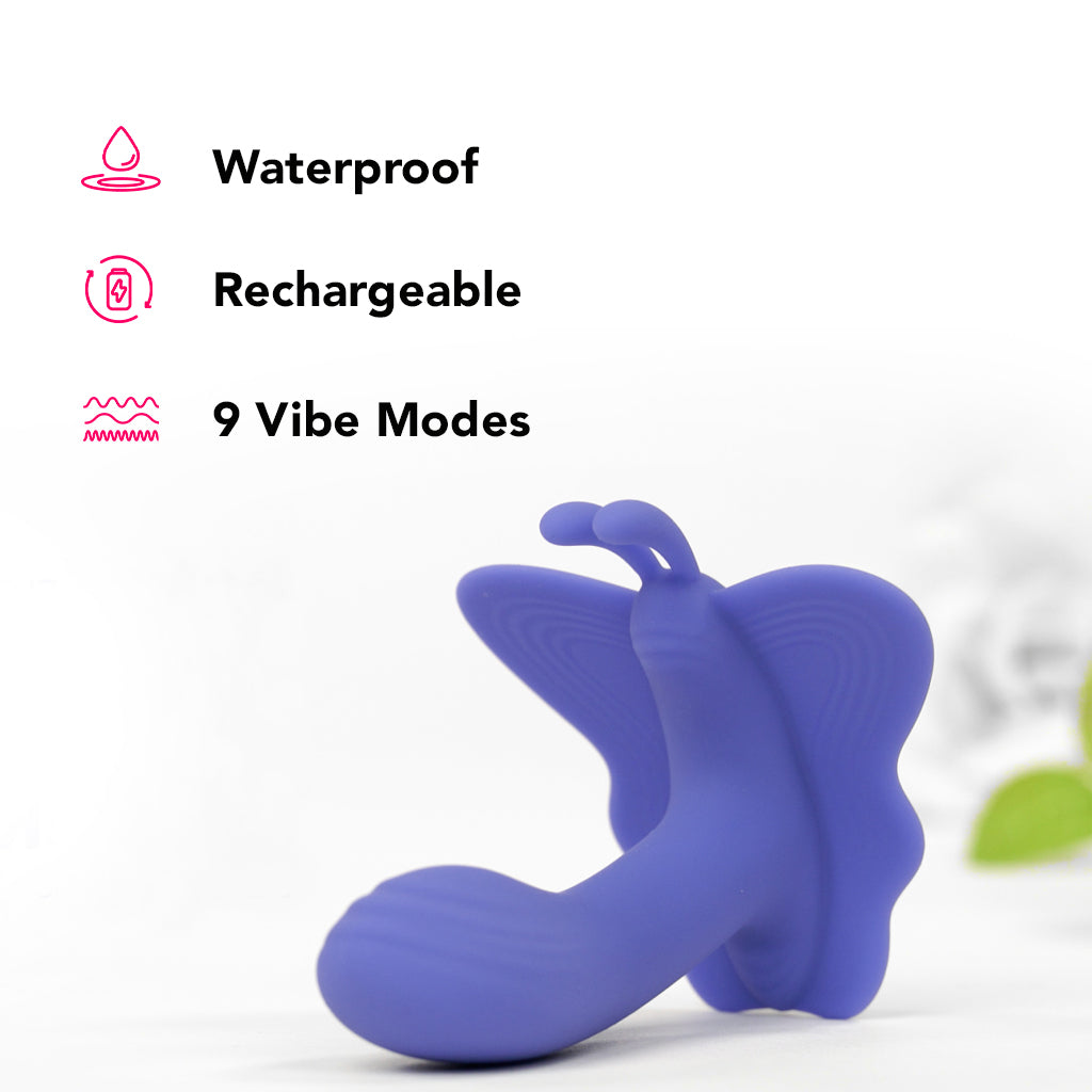 Connect App Controlled Venus Butterfly Wearable Vibe PinkCherry Connect App Controlled Venus Butterfly Wearable Vibe PinkCherry