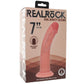 RealRock 7 Inch Dual Density Dildo in Light