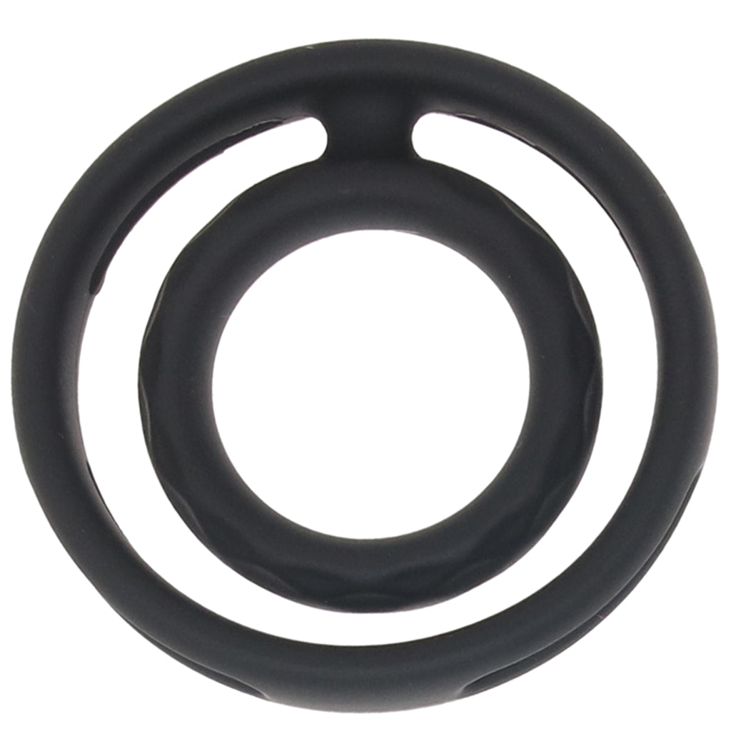 LEVELZ Classic Grooved Cock & Ball Ring
