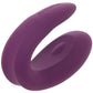 Satisfyer Double Joy Partner Vibe in Violet