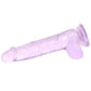 RealRock 5 Inch Realistic Ballsy Dildo in Purple