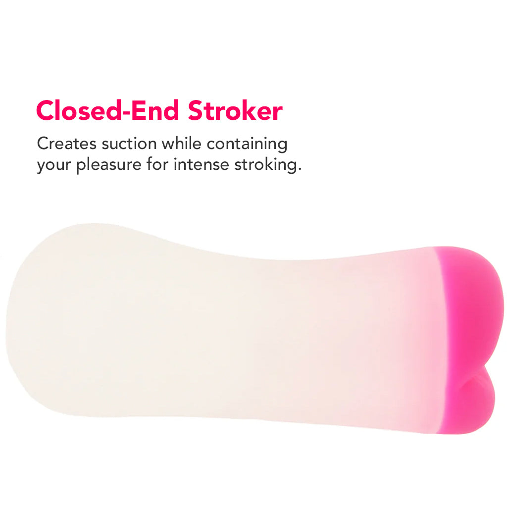 The Gripper Deep Ass Grip Stroker in Hot Pink PinkCherry The Gripper Deep Ass Grip Stroker in Hot Pink PinkCherry