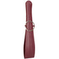 Ouch! Halo Belt Flogger in Burgundy