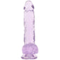 RealRock 5 Inch Realistic Ballsy Dildo in Purple