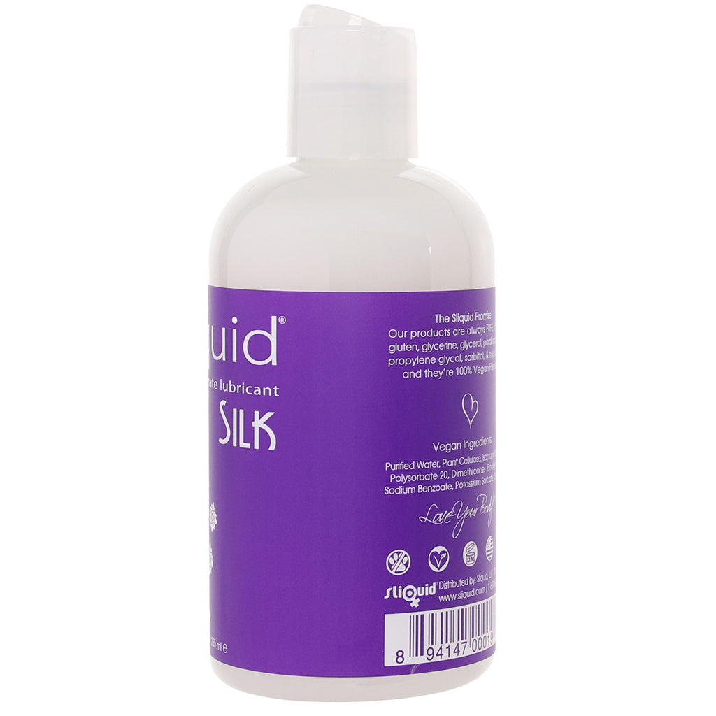 Silk Hybrid Intimate Lubricant in 8.5oz/255ml PinkCherry Silk Hybrid Intimate Lubricant in 8.5oz/255ml PinkCherry