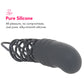 Silicone 2 Inch Extension in Black