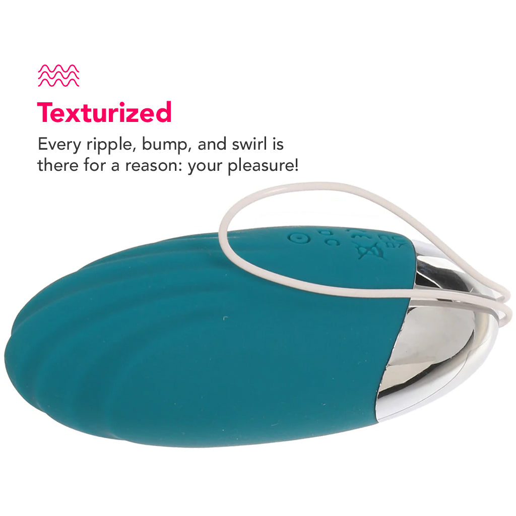 Oval Office Egg Vibe with Remote in Teal PinkCherry Oval Office Egg Vibe with Remote in Teal PinkCherry