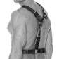 Ouch! Twisted Bit Bonded Leather Harness