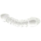 Clarity Celestial Bliss Swirly Glass Dildo