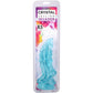 Crystal Jellies 8.5 Inch Invader Dildo in Teal