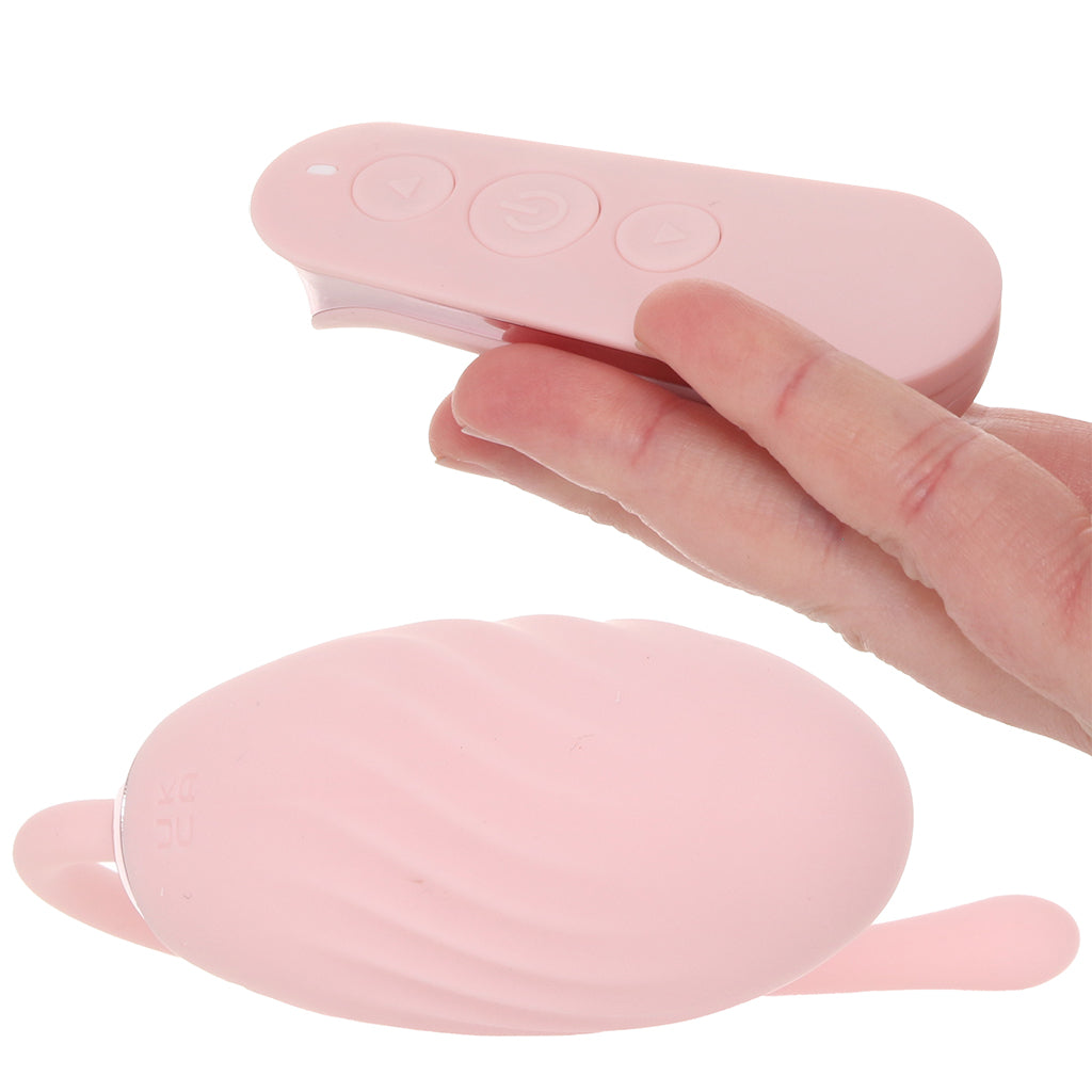 Loveline Flicit Remote Egg Vibe PinkCherry Loveline Flicit Remote Egg Vibe PinkCherry